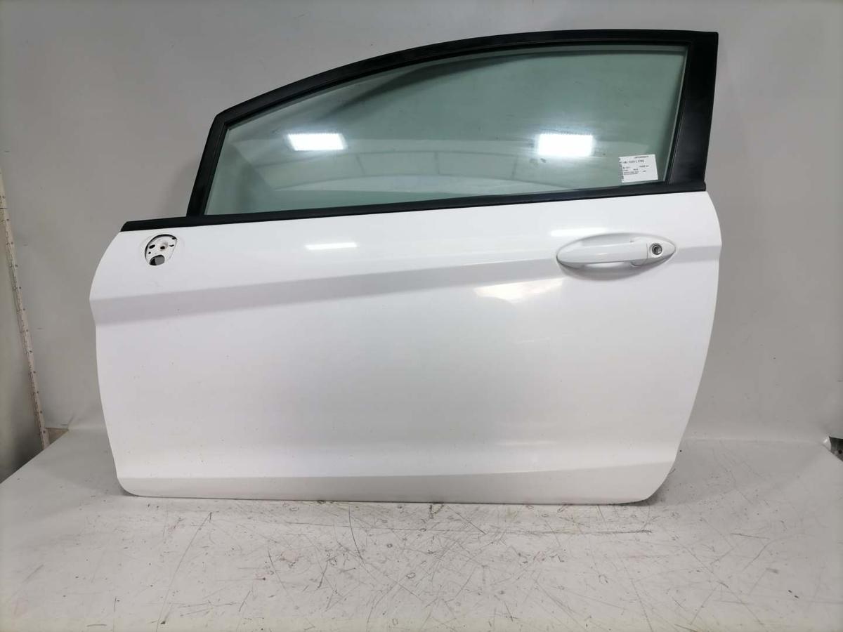 Ford Fiesta JA8 original Tür links Frost Weiß 3Türer Bj.2011